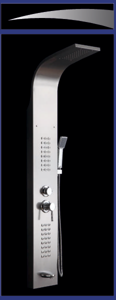 Aquafeel NX 5501 Professional Steel Shower Panel System