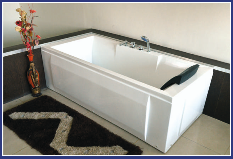 Aquafeel Premium Free Standing Bath Tub - Modern Design