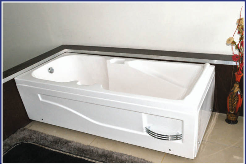 Aquafeel Heavy Duty Bath Tub 5x3 - Extra Large Family Bath Tub