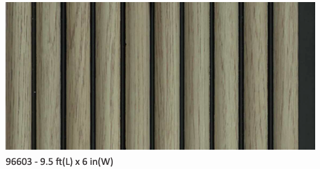 Bombay Louver Design 96603 - 9.5ft x 6in Panel