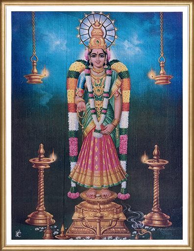 Lord Shiva Nataraja Cosmic Dancer Art Print