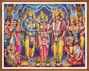 Deivayani Thirukalyanam Divine Wedding Art | Sacred Marriage | Religious Ceremony Art
