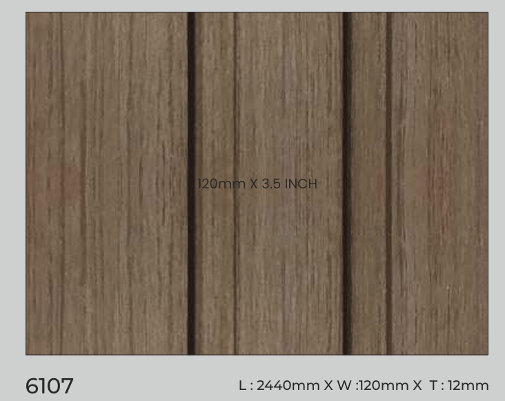 Dale Aluminium Louver Panel 6107