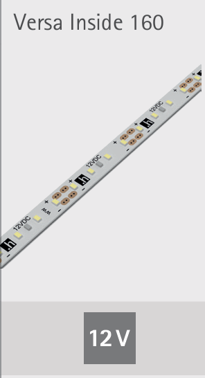Hettich Versa Inside 160 LED Strip – 12V DC