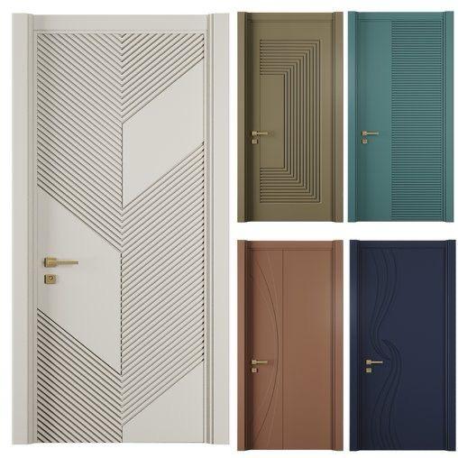 Wooden Door Frame and Component Parts